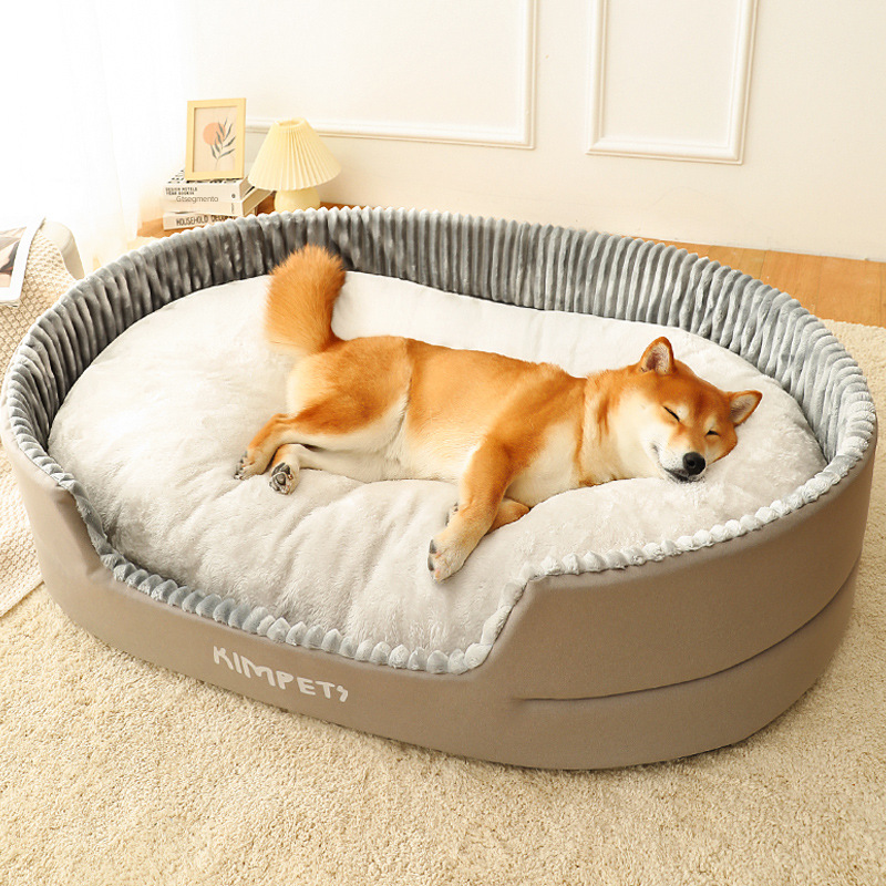 The Comfort Haven Pet Bed with Removable Washable Cover