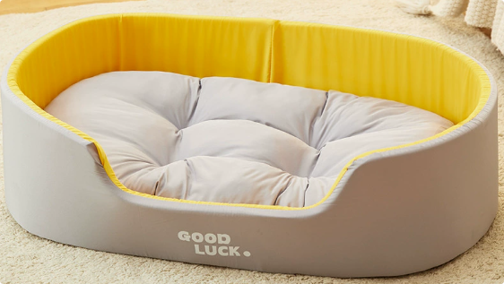 The Comfort Haven Pet Bed with Removable Washable Cover