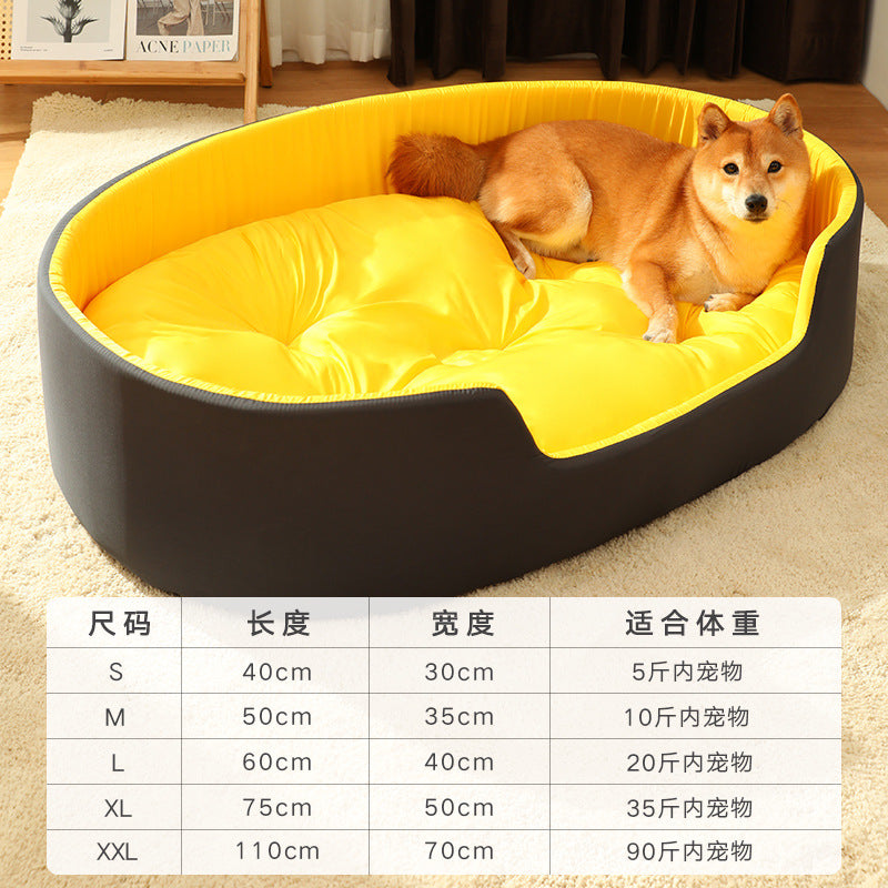 The Comfort Haven Pet Bed with Removable Washable Cover