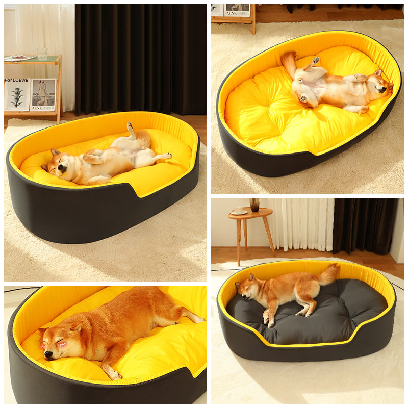 The Comfort Haven Pet Bed with Removable Washable Cover