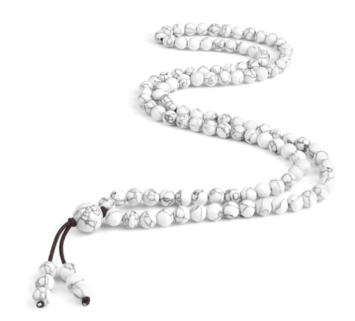 A Meaningful Statement He Carries With Him - Natural Stone Malachite Beaded Necklace