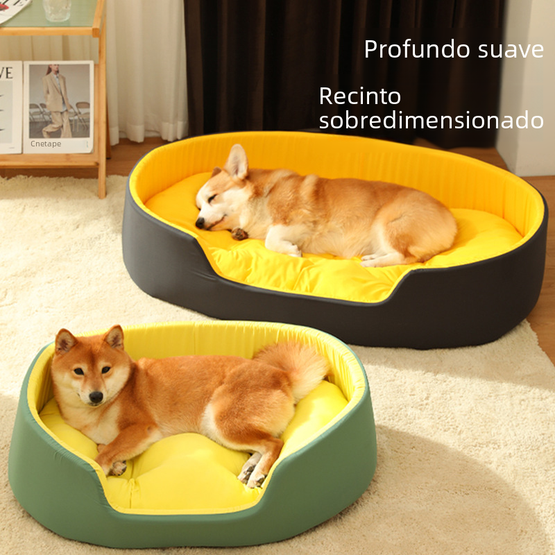 The Comfort Haven Pet Bed with Removable Washable Cover