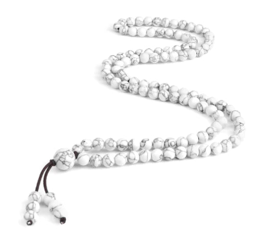 A Meaningful Statement He Carries With Him - Natural Stone Malachite Beaded Necklace
